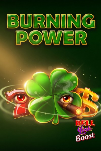 Naslovnica slota Burning Power Bell Link Boost u lobiju Betwest Casina